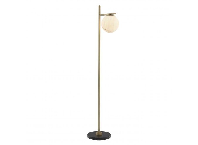 EICHHOLTZ Floor lamp 'Kingston' - brass - Wilhelmina Designs