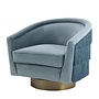 Fauteuil pivotant « Le Vante » - Bleu