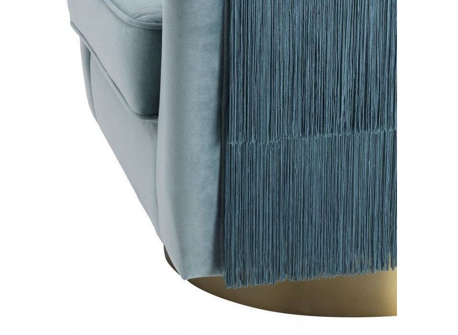 Swivel armchair 'Le Vante' - Blue