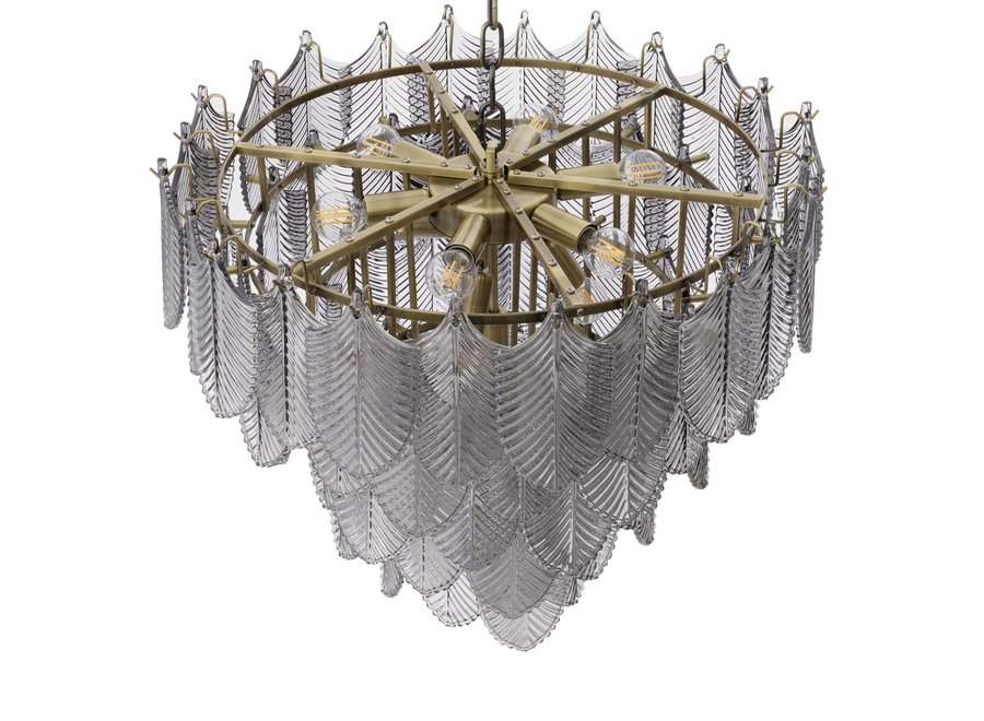 Chandelier 'Verbier' - S - Smoke Glass