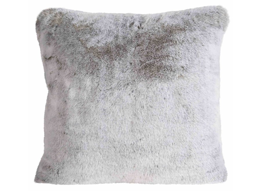 Cushion faux fur 'Silverwolf'