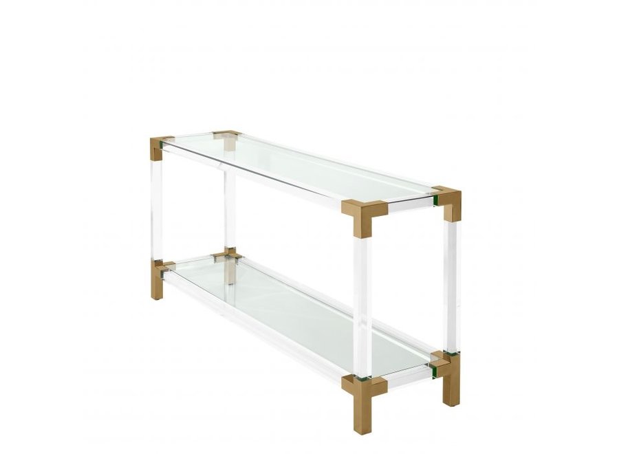 Console table 'Royalton' - Bronze