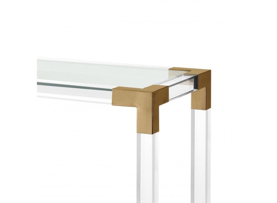 Console table 'Royalton' - Bronze