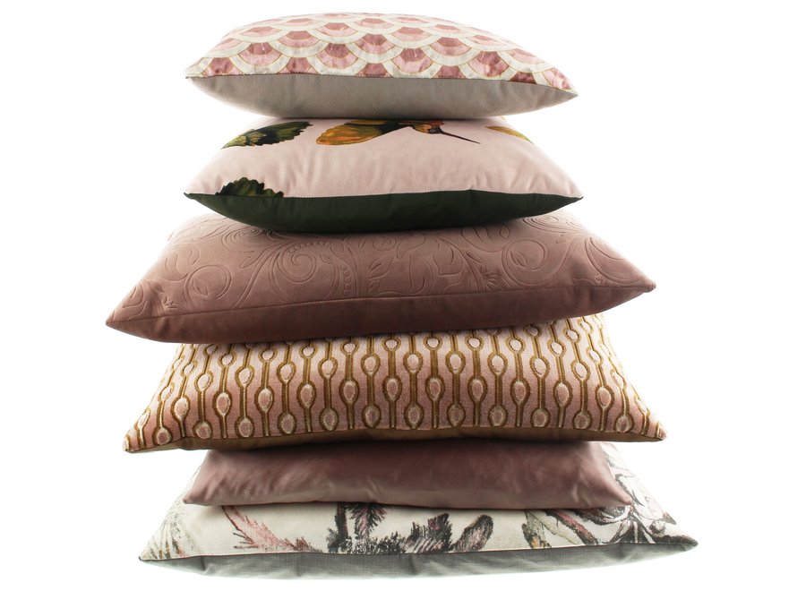 Coussin Aafje Ash Rose