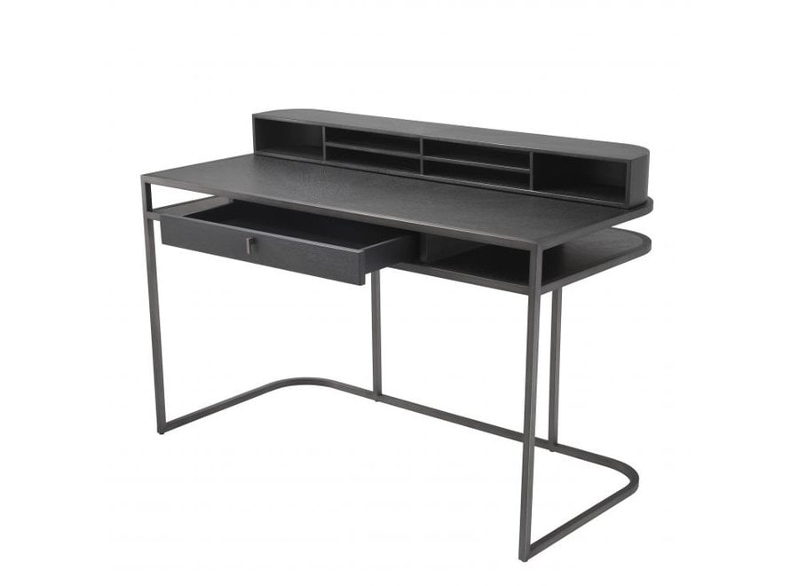 Desk 'Highland' - Charcoal Brown