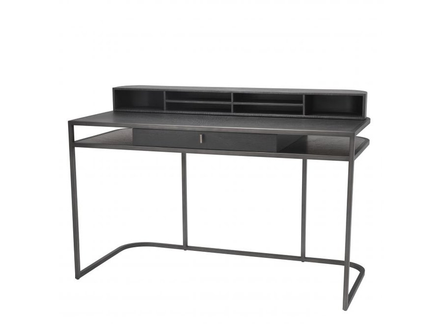 Desk 'Highland' - Charcoal Brown