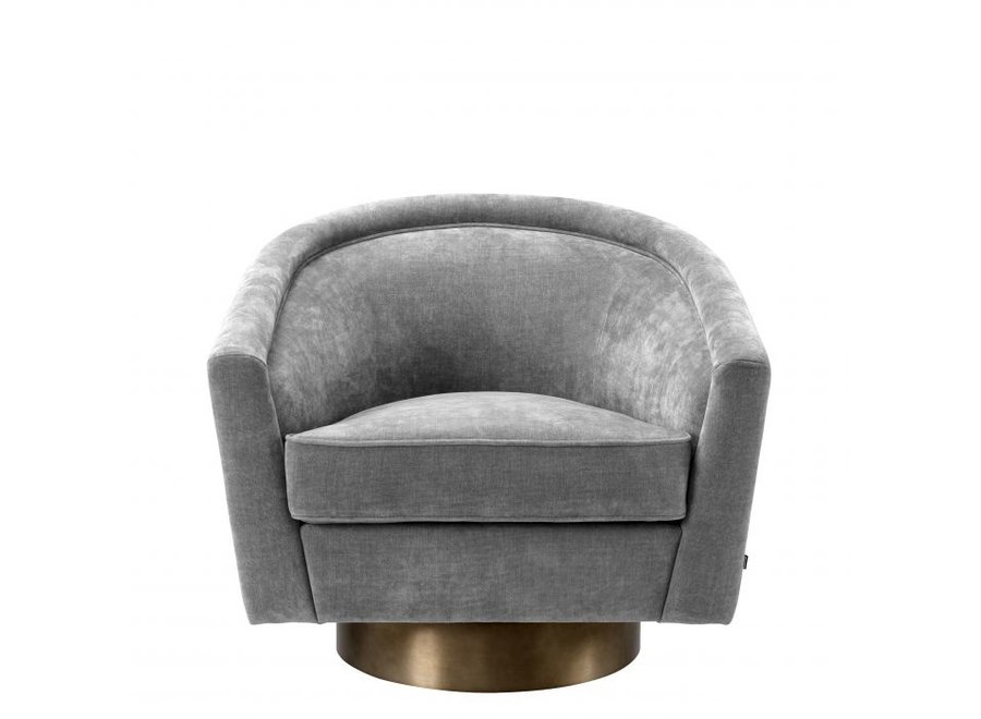 Chaise pivotante 'Catene' - Clarck grey