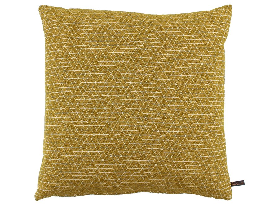 Throw pillow Juna Mustard