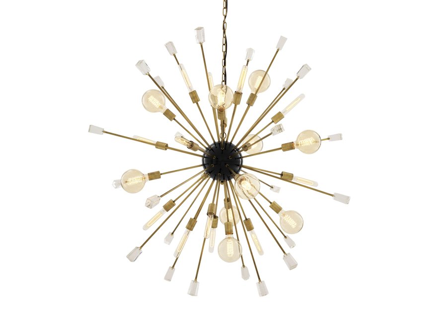 Chandelier 'Tivoli' - L - Brass