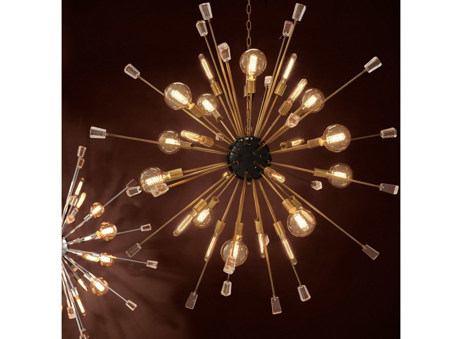 Chandelier 'Tivoli' - L - Brass