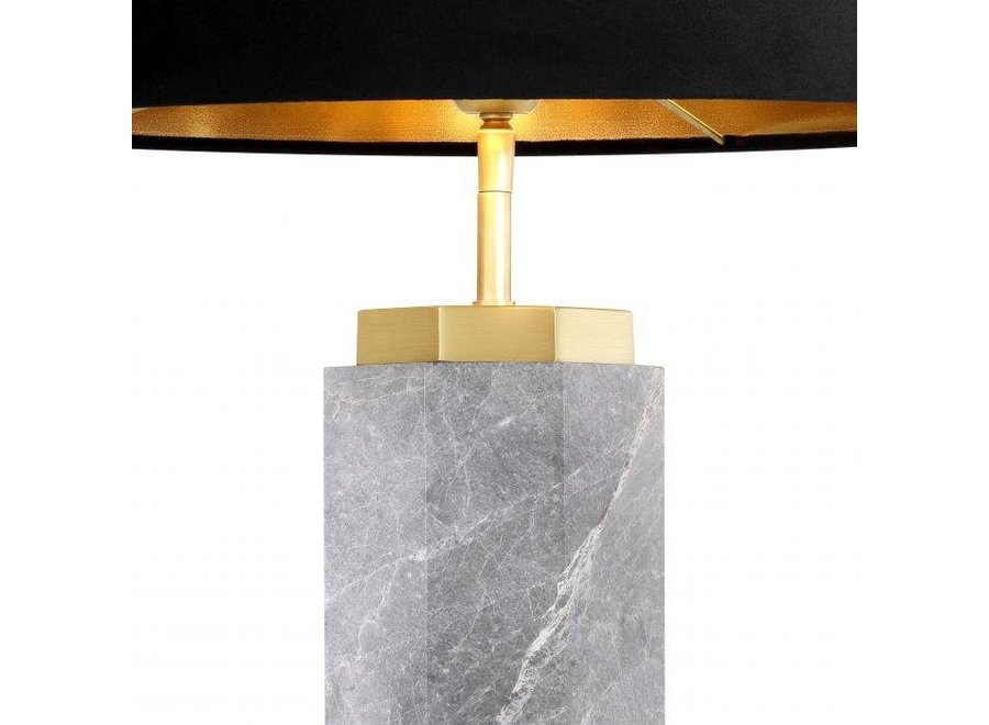 Lampe de table 'Newman' - Grey