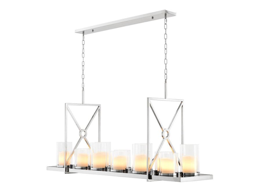 EICHHOLTZ Hanging lamp Summit Messing Wilhelmina Designs