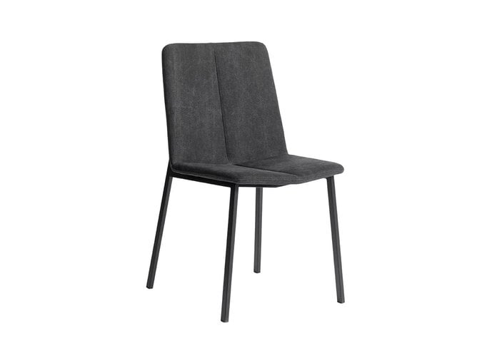 Dining room chair 'Chamfer' Anthracite