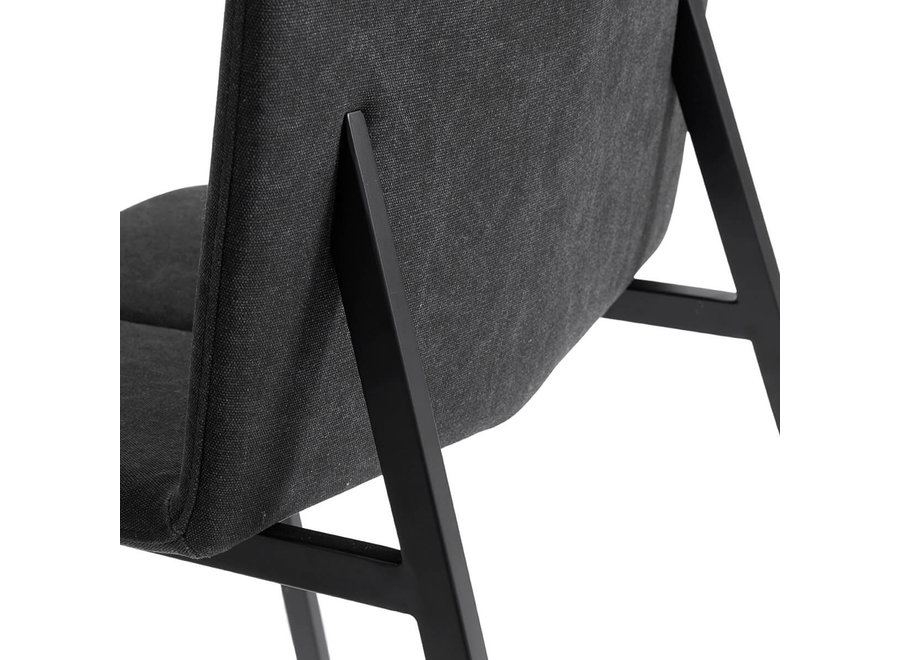 Dining room chair 'Chamfer' Anthracite