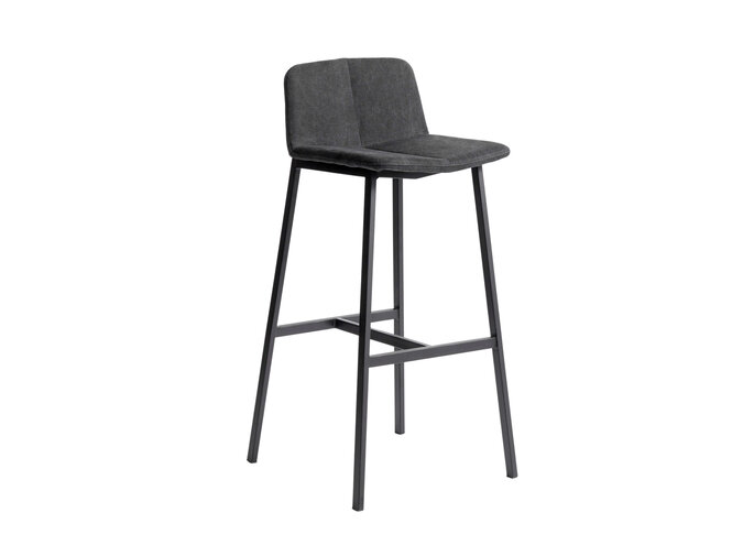 Tabouret de Bar 'Chamfer' Anthracite - 75cm