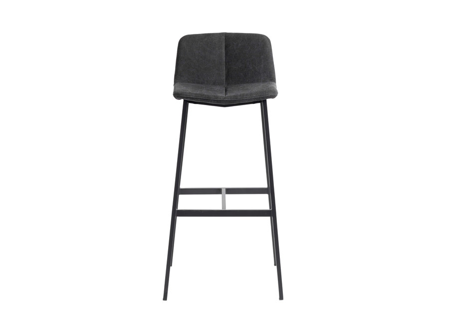 Bar stool 'Chamfer' Anthracite - 75cm