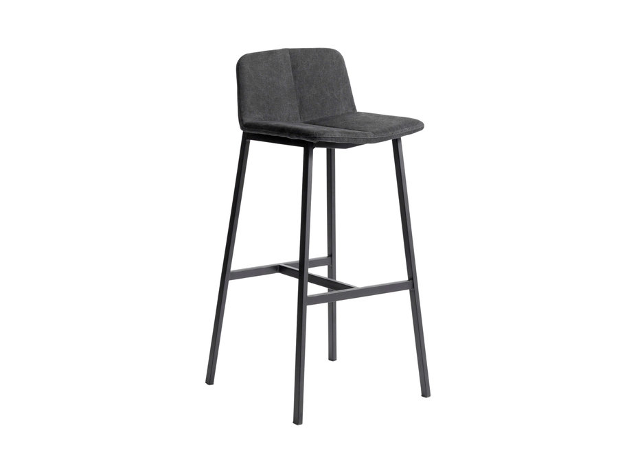 Bar stool 'Chamfer' Anthracite - 65cm