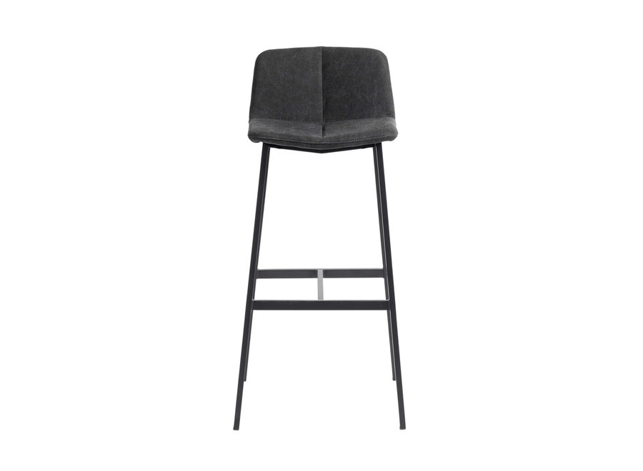 Bar stool 'Chamfer' Anthracite - 65cm