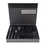 Cutlery set 'Zeno' 6-piece - Black