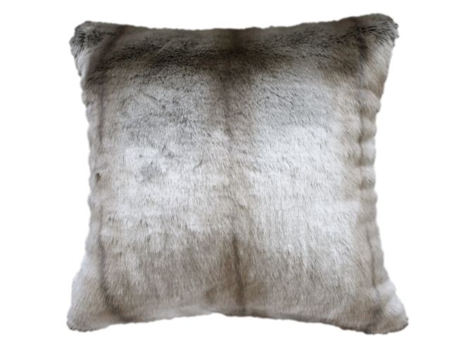 Coussin fourrure - Silver Marten