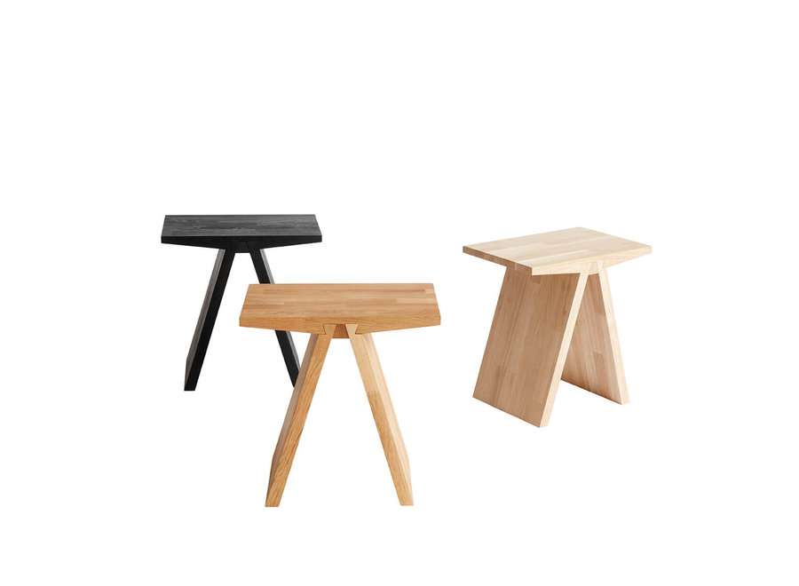 Stool 'Angle' Black