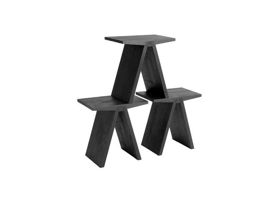 Stool 'Angle' Black