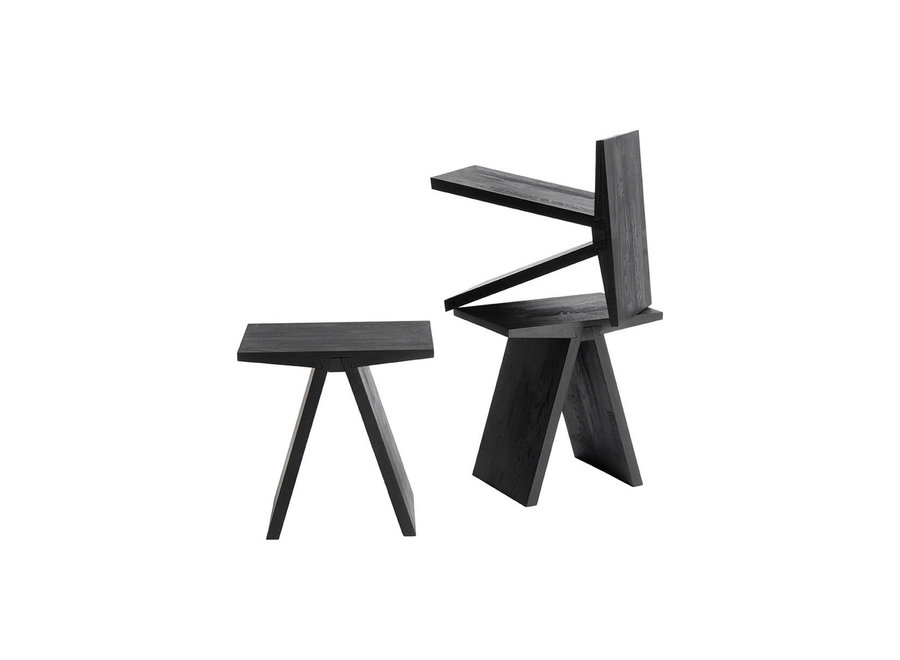 Tabouret « Angle » - Noir