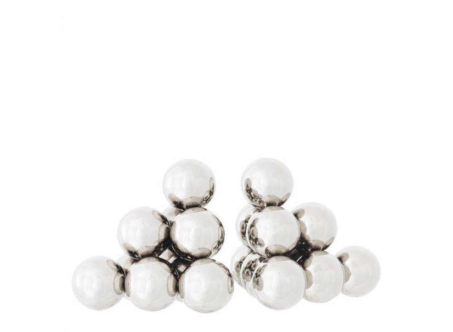 Buchstütze 'Carioca' - Set of 2 - Nickel