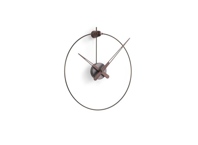 Design Wall Clock 'Micro Anda Graphite'