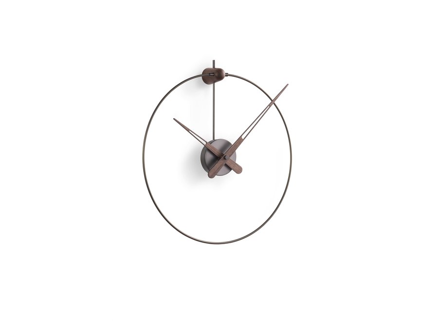 Design Wall Clock 'Micro Anda Graphite'