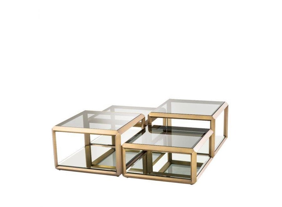 Table basse 'Callum' Set de 4