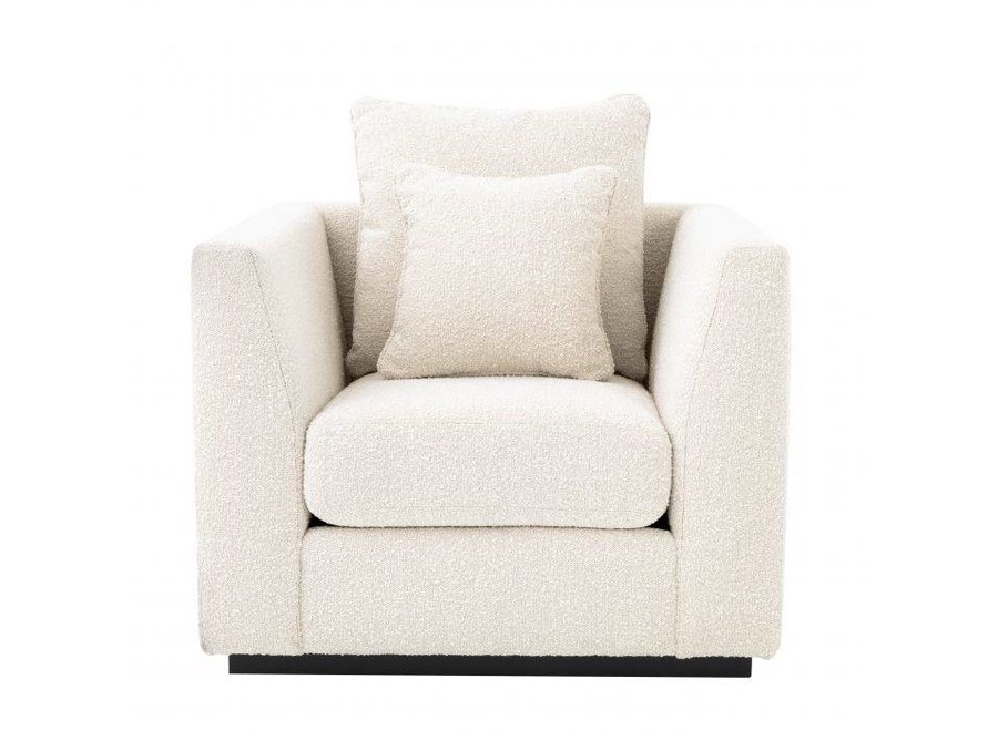 Armchair 'Taylor' - Bouclé cream