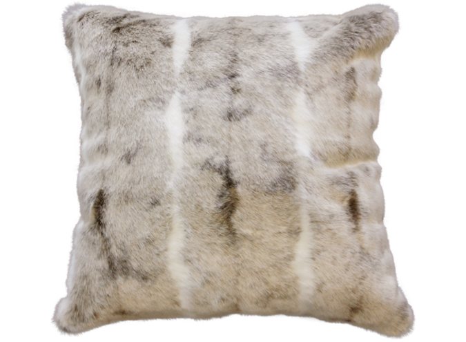 Coussin fourrure - Mountain Rabbit