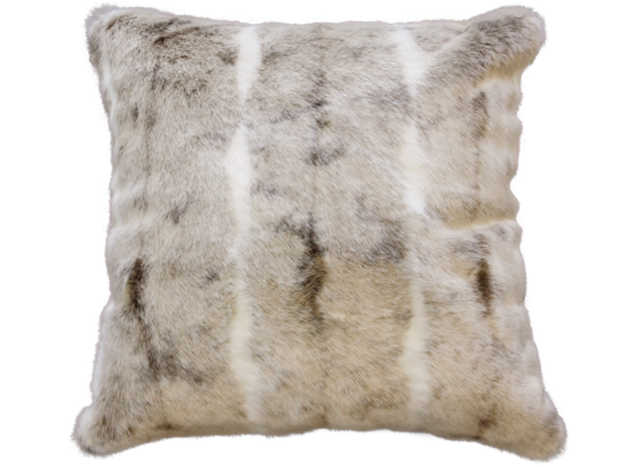 Fur cushion - Mountain Rabbit