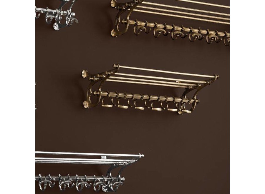 EICHHOLTZ Coatrack 'Hudson' - S - Brass - Wilhelmina Designs