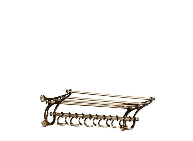 Porte-manteau mural Hudson - S - Brass