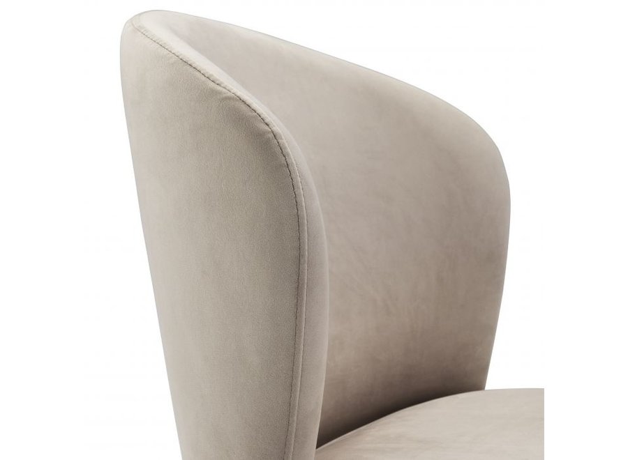 Chaise de salle à manger 'Volante' - Roche beige