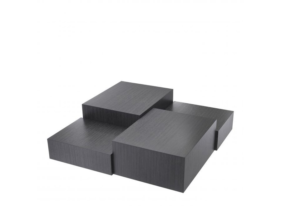 Coffee table 'Nerone' - Charcoal grey