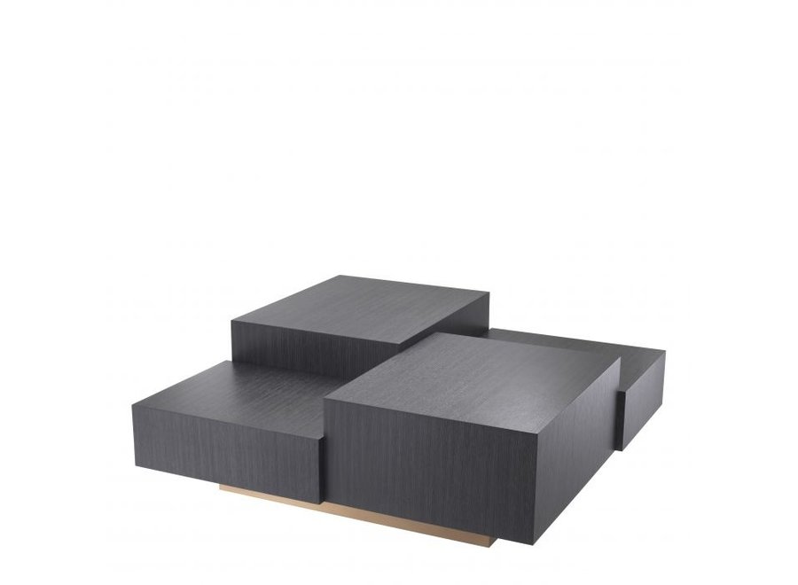 Coffee table 'Nerone' - Charcoal grey