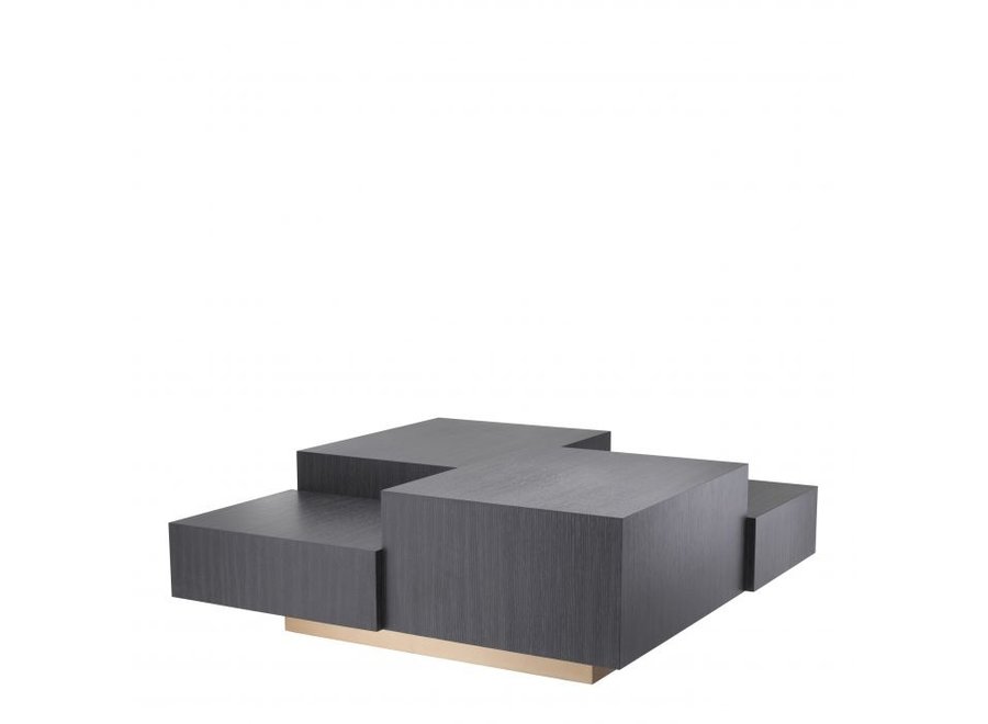 Coffee table 'Nerone' - Charcoal grey