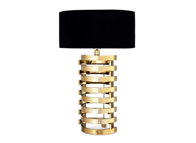 Tischlampe Boxter -  L - Gold