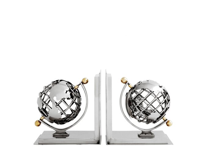 Serre-livres 'Globe' Set de 2