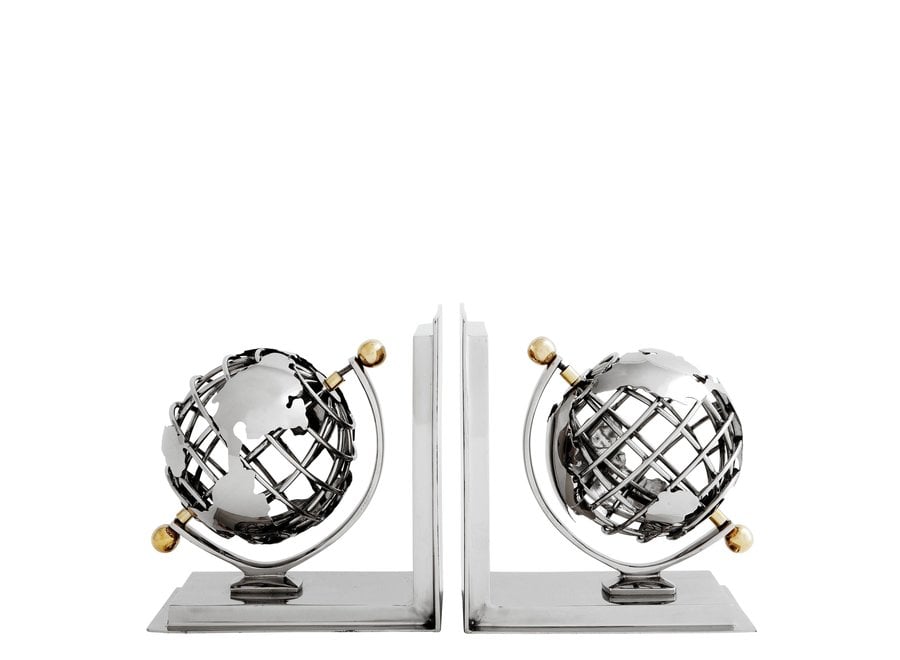 Boekensteunen 'Globe' Set van 2