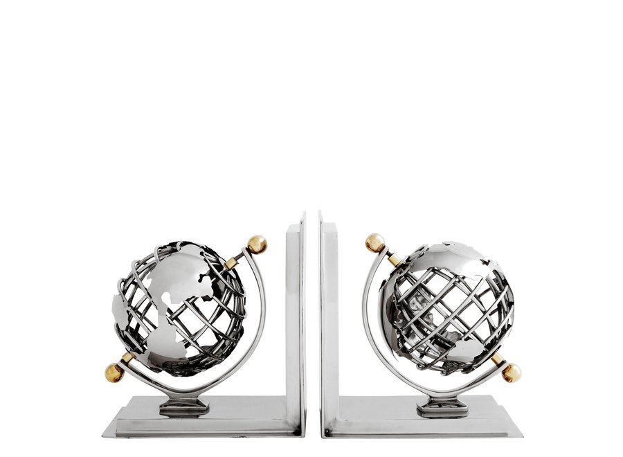 Serre-livres 'Globe' Set de 2