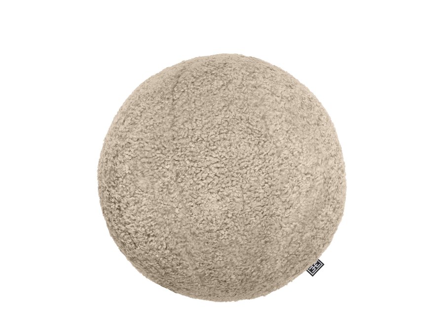 Cushion ‘Palla' Canberra sand - S