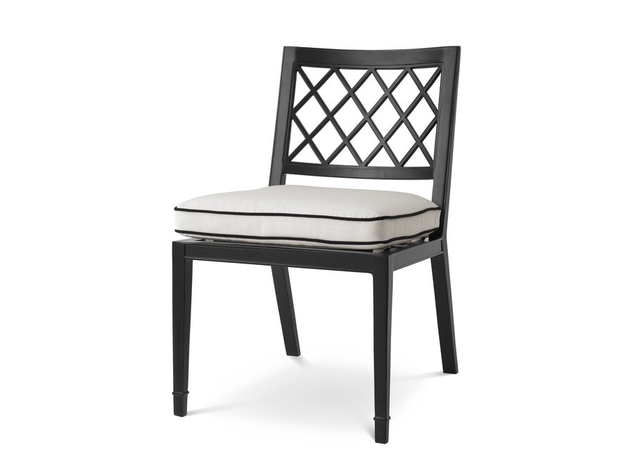 Outdoor  Dining chair 'Paladium' - Black