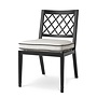 Outdoor  Dining chair 'Paladium' - Black