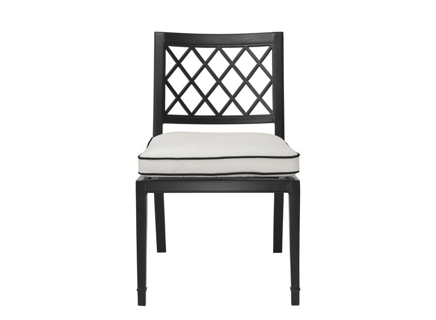 Outdoor  Dining chair 'Paladium' - Black