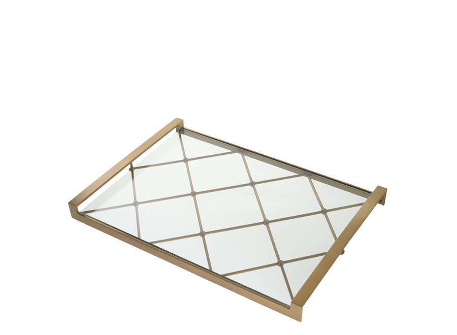 Tray 'Goa' - Brass