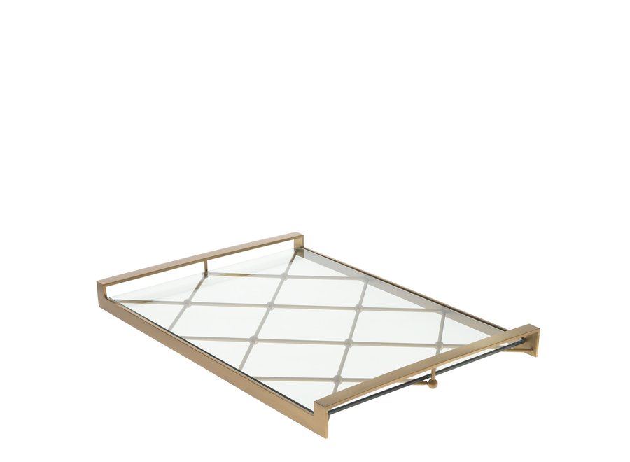 Tablett 'Goa' - Brass